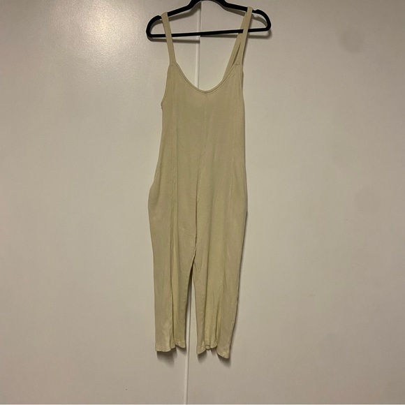 Urban Outfitters Pants - Urban Outfitters Out from Under yellow knit jumpsuit Size XS